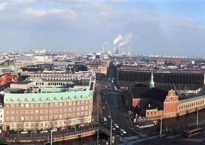 Aussicht vom Turm des Schlosses Christiansborg