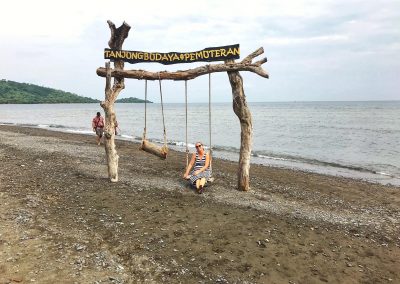 Spaziergang am Strand von Pemuteran