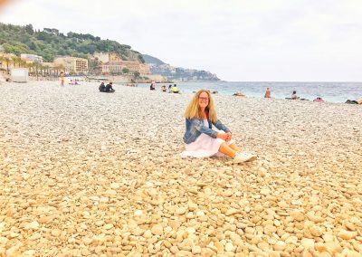 Am Strand von Nizza