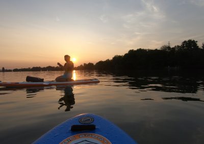 Abendstimmung am Rhein